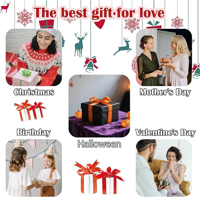 Stained Glass Window Hanging 4 Pcs Set Red Roses Yellow Sunflowers 7.8" - Flower Suncatcher Door Garden Sun Catcher Decor Birthday Mother's Day for Mom Woman Nana Girl