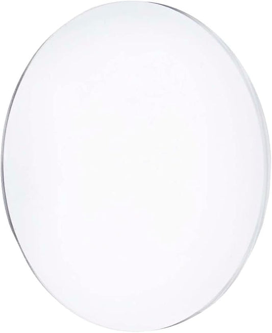 Marketing Holders Clear Acrylic Sheet 12" See Through 0.118" Thick DIY Tile for Cake Bases Wedding Decor Arts and Crafts Projects