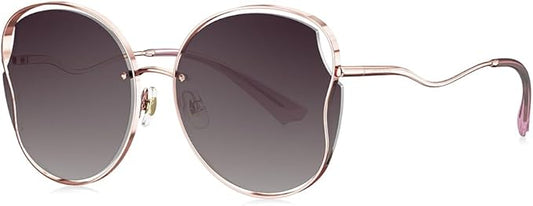 BOLON Women Lady Elegant Oversized Trendy Sunglasses, Exclusive Eyewear Brand of EssilorLuxottica