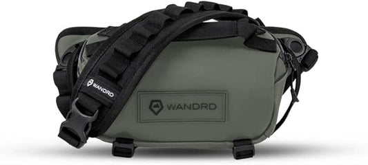 WANDRD ROGUE V1 3L Sling: Compact Camera Sling and Crossbody Bag with Fast Access, 3-Way Carry– Lightweight Everyday Bag Great for Travel, Photography, and Daily Use (Wasatch Green)