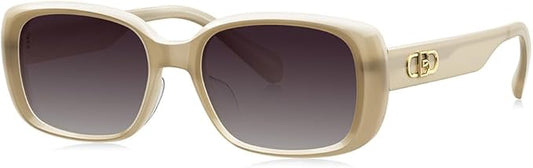 BOLON Men Women Retro 90’s Vintage Y2K Trendy Rectangle Polarized Sunglasses, Exclusive Eyewear Brand of EssilorLuxottica