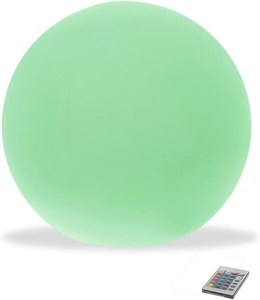 Modern Home LED Glowing Sphere w/Infrared Remote Control (20 inch)