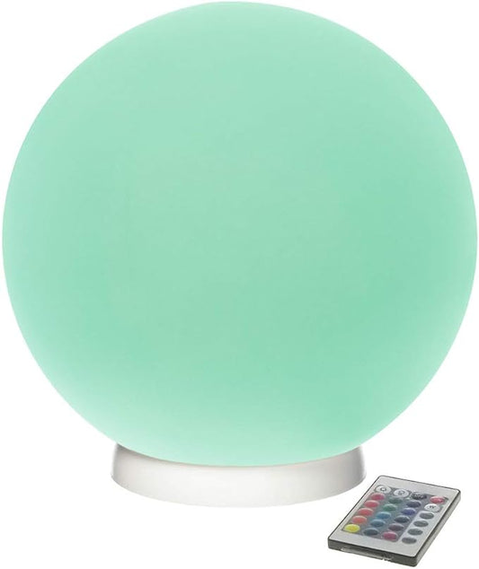 Modern Home Deluxe Floating LED Glowing Sphere w/Infrared Remote Control (12")