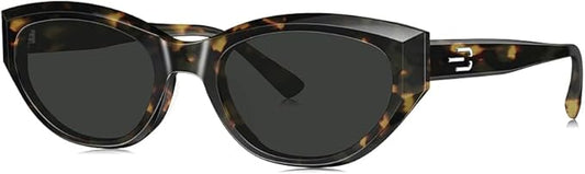 BOLON Women Trendy Cat Eye Polarized Sunglasses, Exclusive Eyewear Brand of EssilorLuxottica