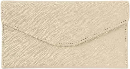 Vintage Style Genuine Leather Unisex RFID Blocking Passport Holder Travel Organizer