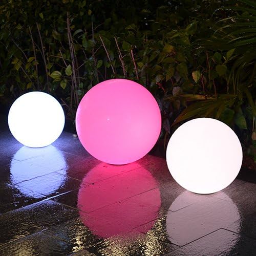 Modern Home Deluxe Floating LED Glowing Sphere w/Infrared Remote Control (16")
