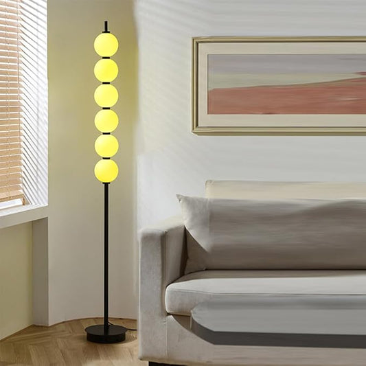 Nordic Modern Floor Lamp Fashion Luxury Family Iiving Room Bedroom Study Villa Hotel LED Creativity Decorative Standing Light (Style 119)