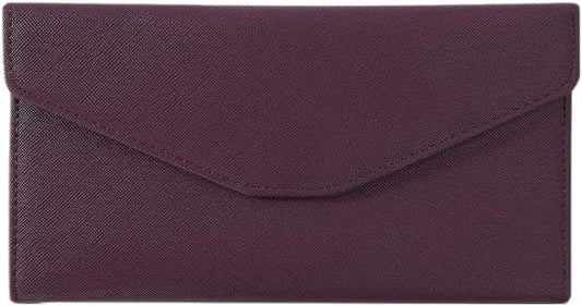 Vintage Style Genuine Leather Unisex RFID Blocking Passport Holder Travel Organizer
