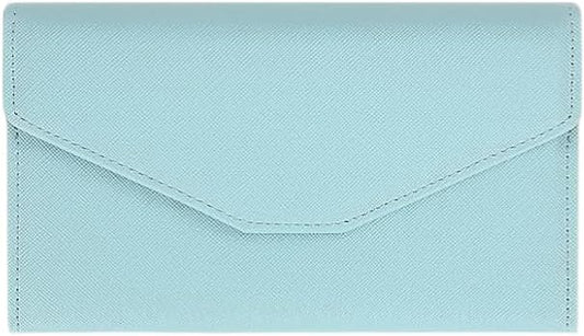 Vintage Style Genuine Leather Unisex RFID Blocking Passport Holder Travel Organizer