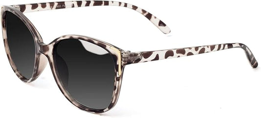 Face Shadow Polarized Sunglasses for Women, Cat Eye Sunglasses for Small Face Ladies Ultralight UV400 Protection