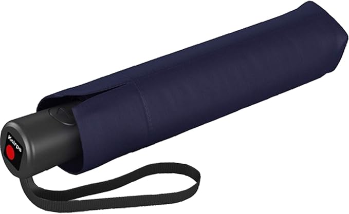 Knirps A.200 Medium Duomatic Windproof Umbrella for Adults – Automatic Open Close 38.5" Canopy, Travel Case Included