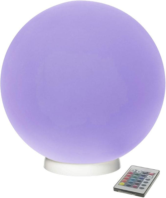 Modern Home Deluxe Floating LED Glowing Sphere w/Infrared Remote Control (16")
