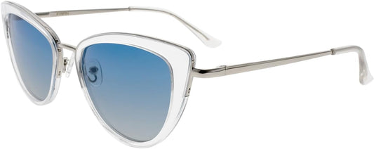 FAA'N Retro Big Frame Cat Eye Polarized Sunglasses Women with Spring Hinge