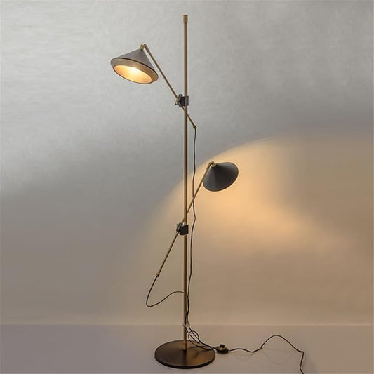 Nordic Modern Floor Lamp Fashion Luxury Family Iiving Room Bedroom Study Villa Hotel LED Creativity Decorative Standing Light (Style 117)