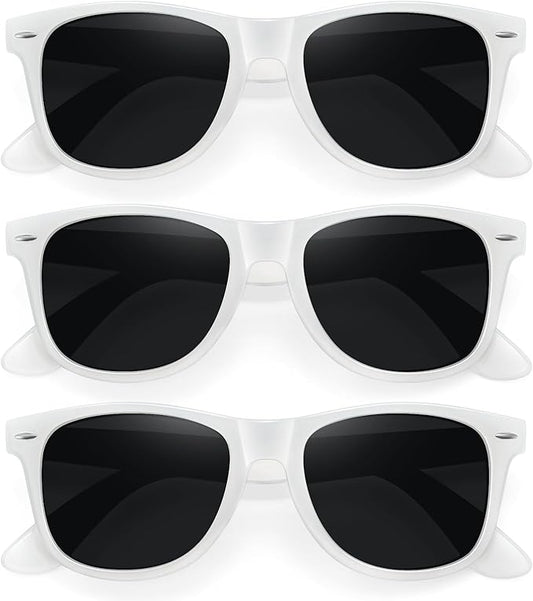 MEETSUN Polarized Sunglasses for Women Men Classic Retro Trendy Driving Sun Glasses UV400 Protection (3 Pack)