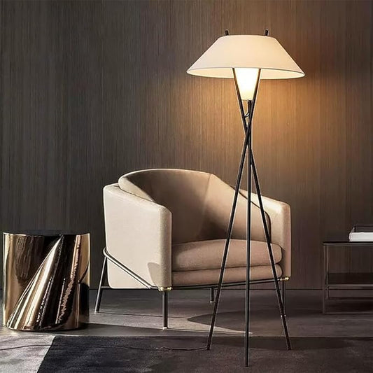 Nordic Modern Floor Lamp Fashion Luxury Family Iiving Room Bedroom Study Villa Hotel LED Creativity Decorative Standing Light (Style 23)