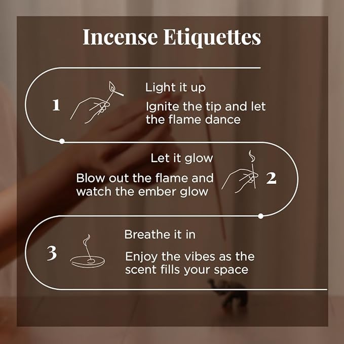 Folkulture Incense Sticks with Holder (100 Sticks)| Eucalyptus Incense Stick for Meditation, Aromatherapy, Realxation Gifts | No Charcoal,Organic,Non Toxic, 45 Mins, Long Burning Insence-Sticks