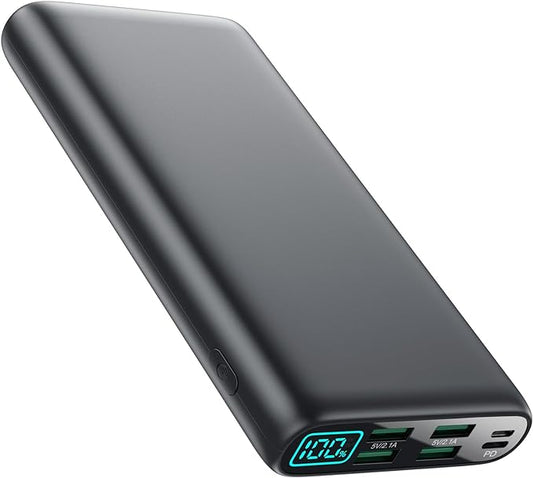 Portable Charger 38,800mAh Power Bank,PD USB C In&Out Fast Charging External Battery Pack,Travel Outdoor Essentials Portable Cell phone Charger Compatible with iPhone 17/16/15/14/13,Galaxy,Android etc