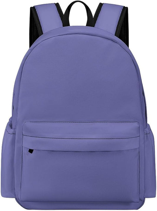 Very Peri Backpack Adult Travel Daybag for Women Men College Backpack for Vacation Hiking Camping Bag