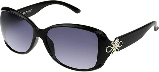 Foster Grant Womens Sublime Sunglasses, Black, 57mm US