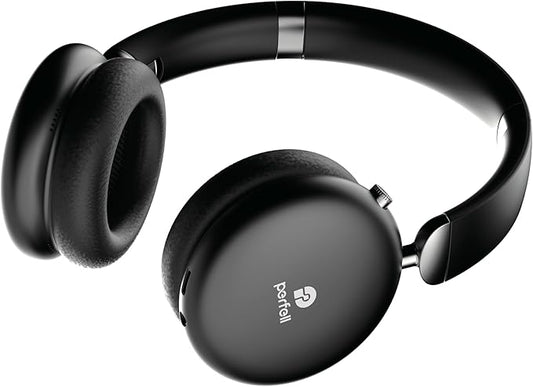 M2 Black Wireless Over The Ear Headphones with Deep bass, Head Mounted Bluetooth Earphones Foldable and Noise Cancelling Stereo Sports Earphones, Suitable for Smartphones, Tablets