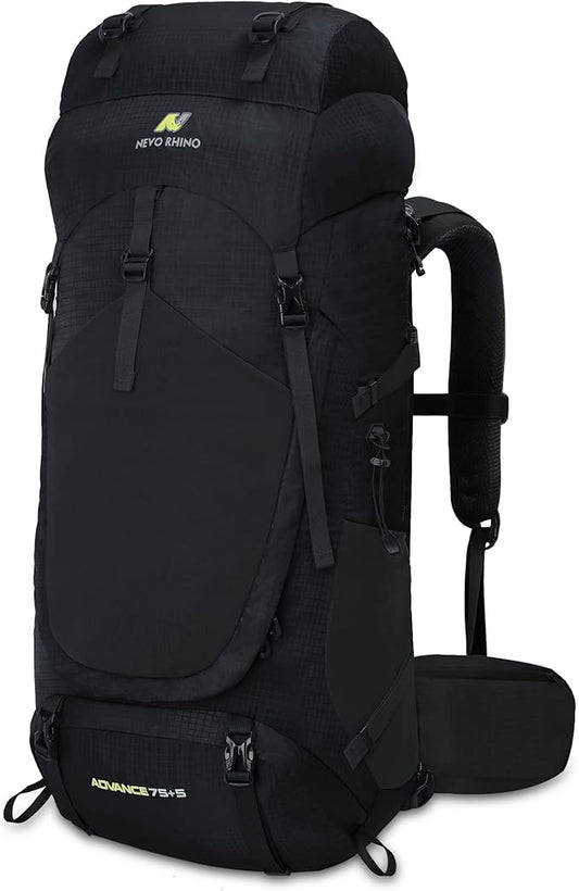 N NEVO RHINO Internal Frame Hiking Backpack 50/60/65/70/80L, Mountain Climbing Camping Backpack Daypack Waterproof Rain Cover | Mountain Climbing, Camping Backpack, Daypack, Waterproof, Rain Cover
