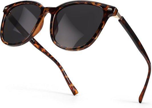 SIPHEW Oversized Square Sunglasses for Women|Lightweight Fashion Sunglasses 100% UV400 Protection|Trendy Mirrored Shade