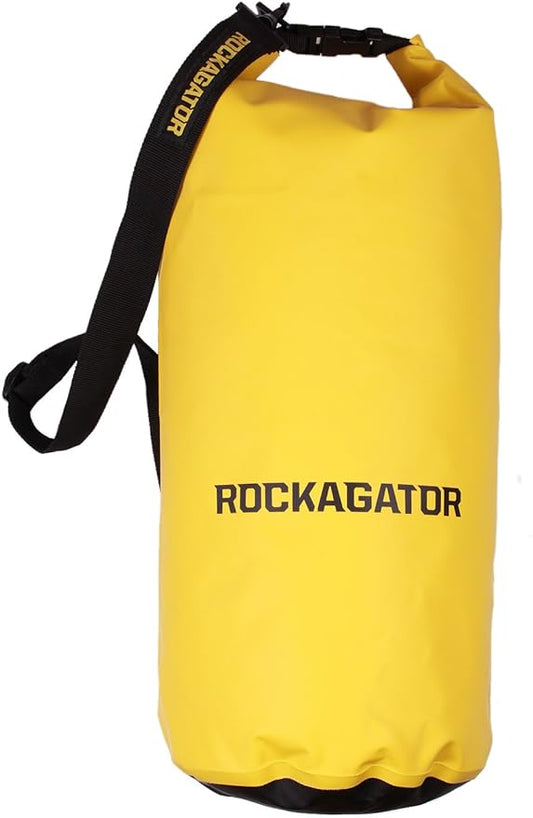 Rockagator Waterproof Dry Bags 100% Water Proof Dry Bag with Detachable Shoulder Strap | Can Be Submersed in Water and Will Keep Your Gear Dry on the River, Lake, Raft, Kayak (10L, 20L, 30L, 50L)