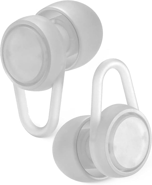 Hears Plus High-Fidelity Ear Plugs – Enhanced Noise Reduction for Loud Events, Focus, Travel & Noise Sensitivity – Certified 25dB SNR Hearing Protection – Reusable, Hypoallergenic Tips + Carry Case