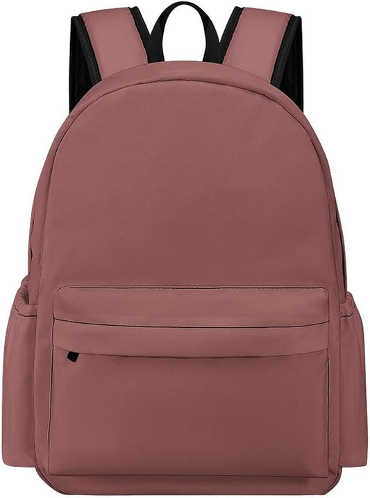 Marsala Backpack Adult Travel Daybag for Women Men College Backpack for Vacation Hiking Camping Bag