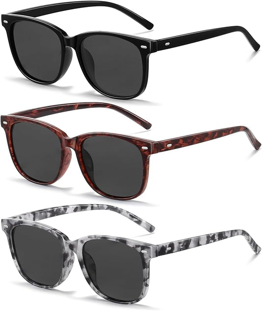 Wzerry Sunglasses for Women Polarized, Sun Glasses Vintage Style Trendy Round UV400 Protection Lens