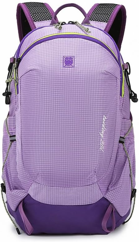 W WINTMING Small Hiking Backpack Travel Backpacks 20L Lightweight Hiking Daypack for Women Men Camping Daily Commuting (Purple)