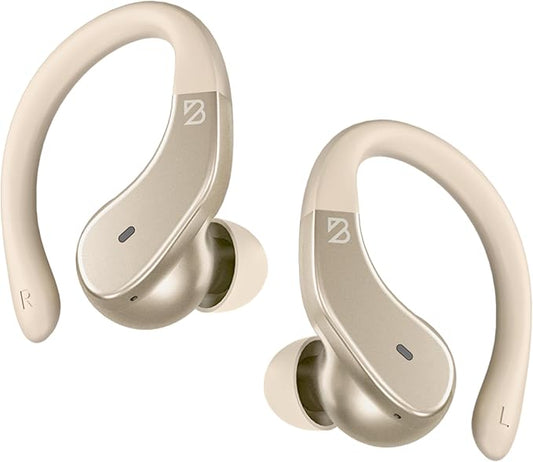 Back Bay Audio - Runner Wireless Earbuds for Running, Workout Wrap Around Earbuds Bluetooth Headphones for Sports, Around The Ear Wireless Bluetooth Running Headphones, Hook Over Earphones Earhooks
