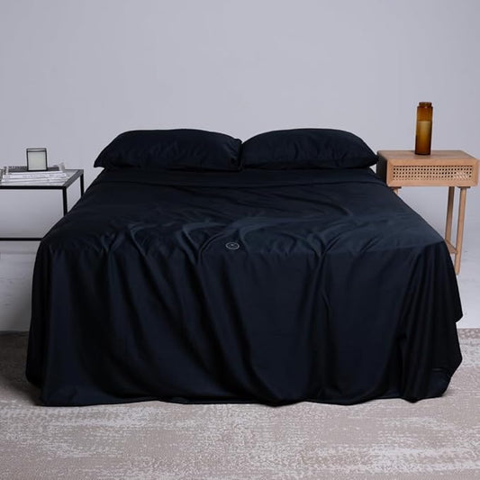 THE LAD COLLECTIVE 2.0 Bedding Set - 4 Piece Sheet & Pillow Case Set, Custom Cotton Blend, Soft, Comfortable, Temperature Regulating, & Easy-to-Use - (Twin XL, Nullarbor)
