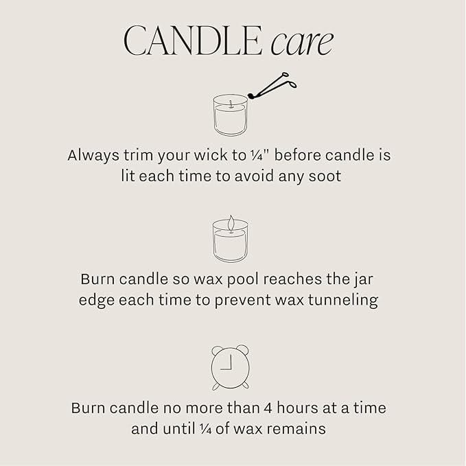 Sweet Water Decor Cashmere and Vanilla Patterned Candle – Soy Candles with Coconut, Bourbon Vanilla, Cashmere, Sandalwood, Musk – 40 Hour Burn – 9oz Clear Glass Jar – Luxury Spring Candle