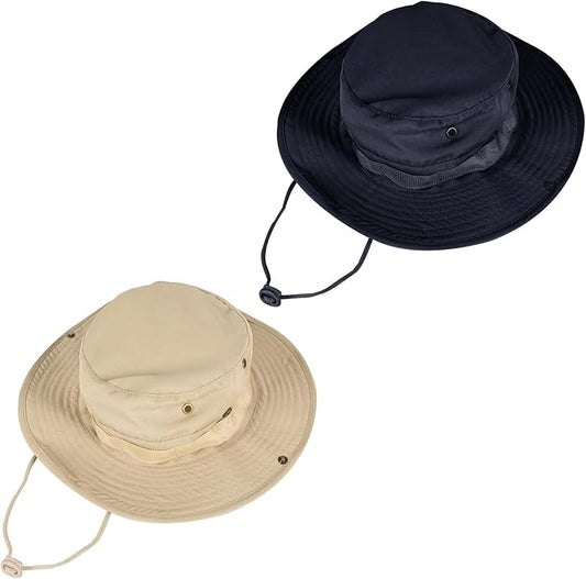 Sun Hats for Men Women Bucket Hat UPF 50+ Boonie Hat Foldable UV Protection Hiking Beach Fishing Summer Safari