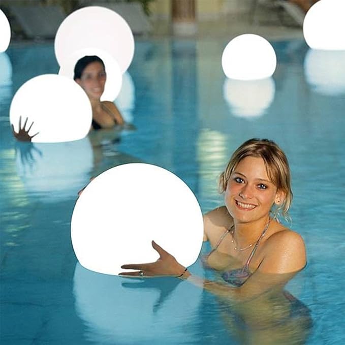 Modern Home Deluxe Floating LED Glowing Sphere w/Infrared Remote Control (24")
