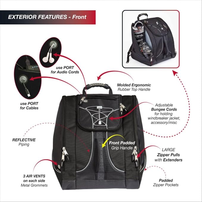 Athalon Everything Boot Bag/Backpack