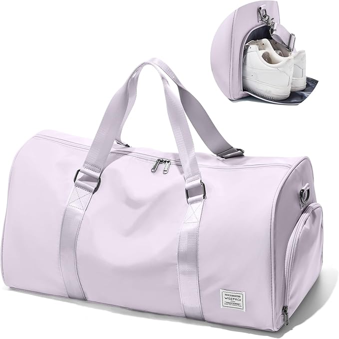 Gym Bag Womens,Travel Duffel Carry on Bag Sport Tote Bag Weekend Overnight Bag