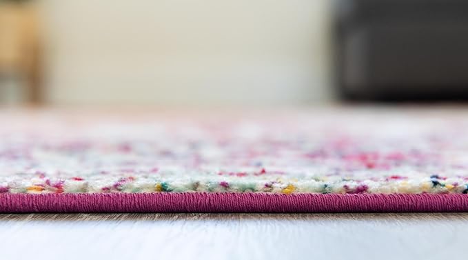 Rugs.com Arlington Collection Rug – 8x11 Multi Medium-Pile Rug Perfect for Living Rooms, Large Dining Rooms, Open Floorplans