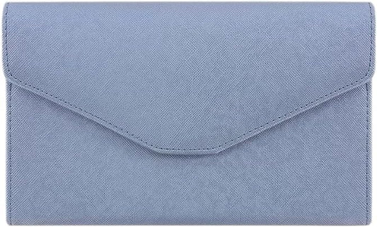 Vintage Style Genuine Leather Unisex RFID Blocking Passport Holder Travel Organizer