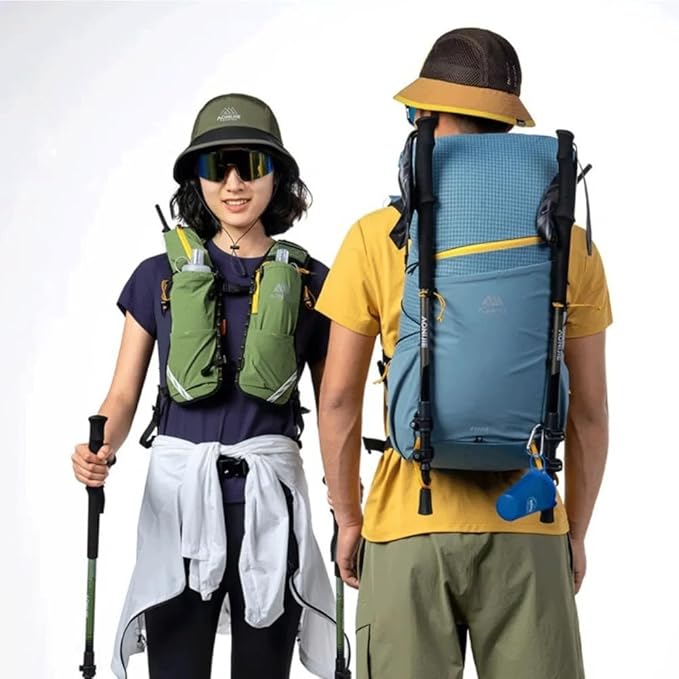 AONIJIE 30L Large Multipurpose Backpack for Travel, Hiking, Commuting, Sports & Work - Durable, Lightweight Daypack (White)