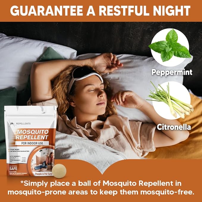Mosquito Repellent Outdoor for Patio, Mosquito Barrier, Mosquito Repellent Indoors, Mosquito Deterrent, Natural Mosquito Repellant, Mosquito Control, Outdoor Mosquito Repellant -8P