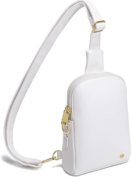 INICAT Travel Small Crossbody Sling Bags Women Cross Body Purses Passport Holder Vegan Leather Fanny Packs Birthday Gifts