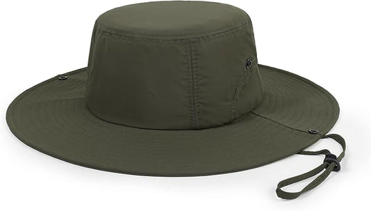 Wide Brim Sun Hats Waterproof Bucket Hat UV Protection Fishing Hat Summer Packable Fisherman Hat for Men and Women