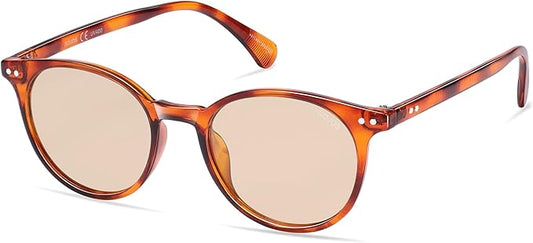SOJOS Small Round Classic Polarized Sunglasses for Women Men Vintage Style UV400 Lens MAY SJ2113