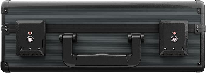 Zion Cases Slab Case Backpack; Fits PSA, BGS, HGA, SGC, CSG Graded Card Slabs; Ideal Travel Storage Solution; (Black)