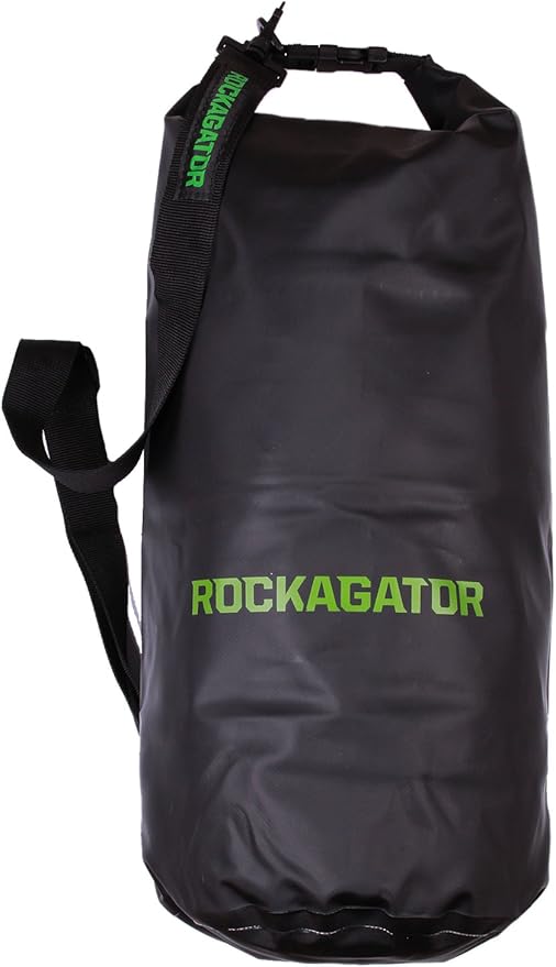 Rockagator Waterproof Dry Bags 100% Water Proof Dry Bag with Detachable Shoulder Strap | Can Be Submersed in Water and Will Keep Your Gear Dry on the River, Lake, Raft, Kayak (10L, 20L, 30L, 50L)