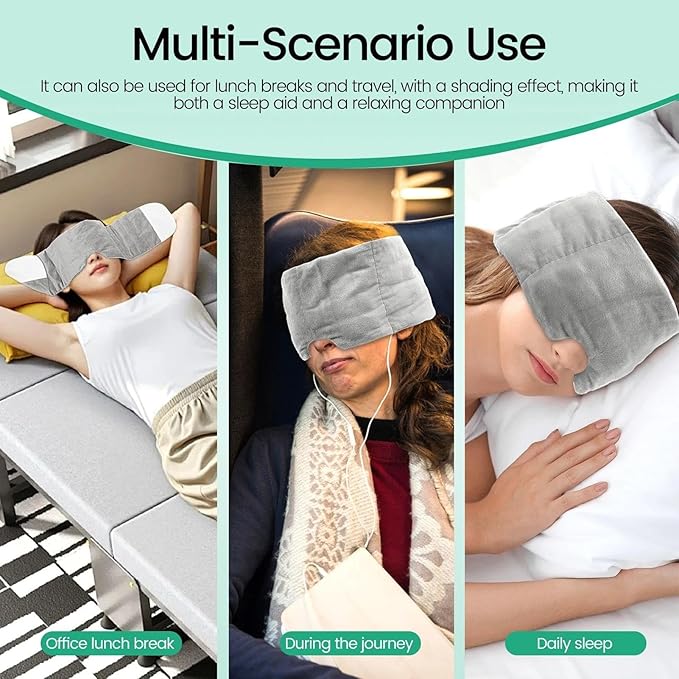 Sleep Eye Cover, Breathable Blackout Eyeshade, Sleep Cover for Men, for Road Trips Home Meditation Yoga Students Night Travel