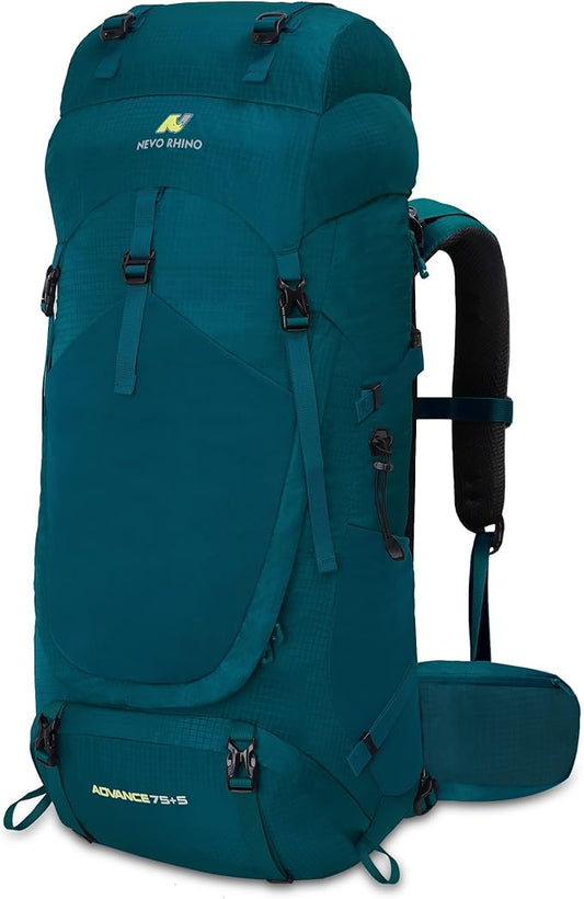 N NEVO RHINO Internal Frame Hiking Backpack 50/60/65/70/80L, Mountain Climbing Camping Backpack Daypack Waterproof Rain Cover | Mountain Climbing, Camping Backpack, Daypack, Waterproof, Rain Cover